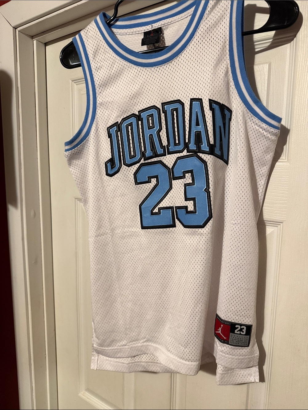 Nike Michael Jordan Stitched Lettering North Carliona Jersey